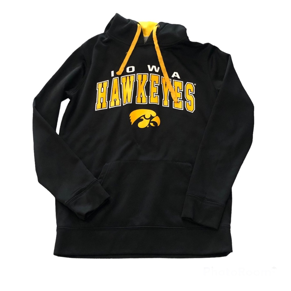 Stadium Athletics Iowa Hawkeyes Hoodie Black Small
